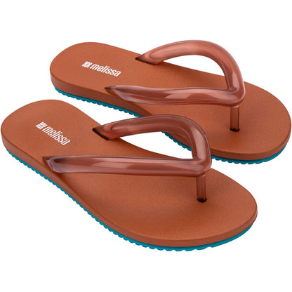 Melissa Melissa Flip Flop Airflow Ad FLIP FLOP BR478 BROWN/BLUE