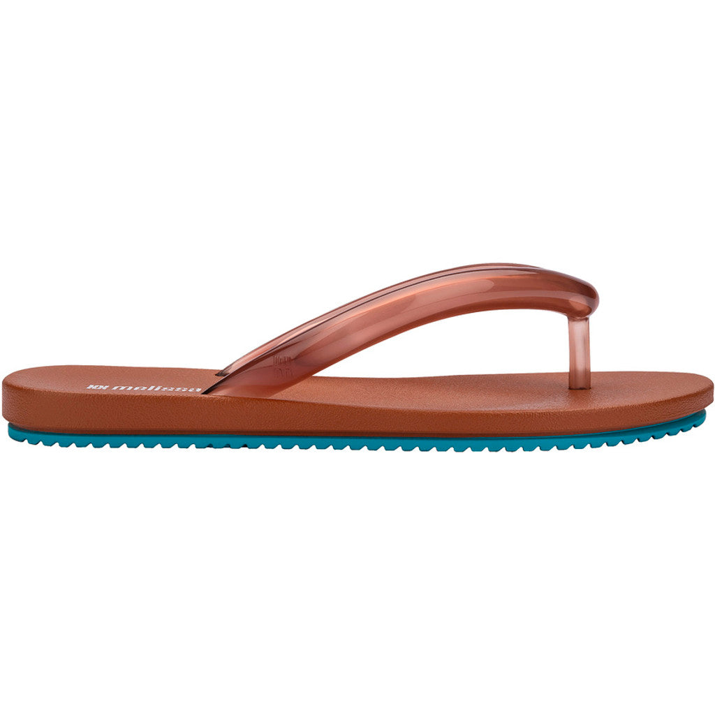 Melissa Melissa Flip Flop Airflow Ad FLIP FLOP BR478 BROWN/BLUE
