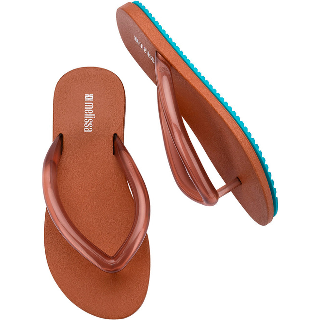 Melissa Melissa Flip Flop Airflow Ad FLIP FLOP BR478 BROWN/BLUE