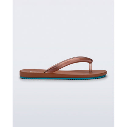 Melissa Melissa Flip Flop Airflow Ad FLIP FLOP BR478 BROWN/BLUE