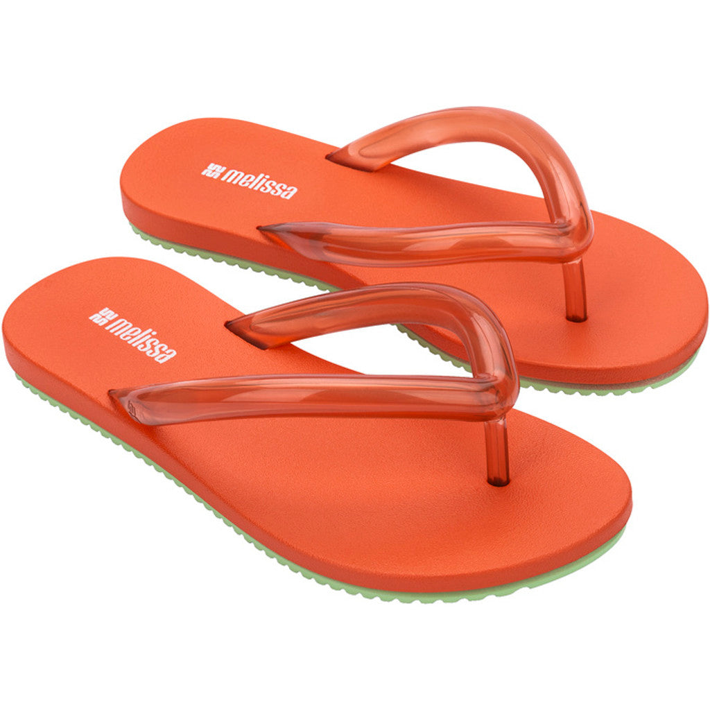 Melissa Melissa Flip Flop Airflow Ad FLIP FLOP BW865 ORANGE/GREEN