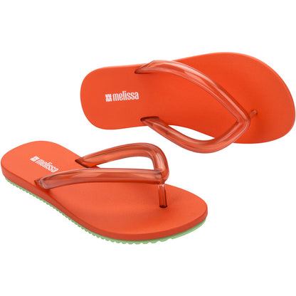 Melissa Melissa Flip Flop Airflow Ad FLIP FLOP BW865 ORANGE/GREEN