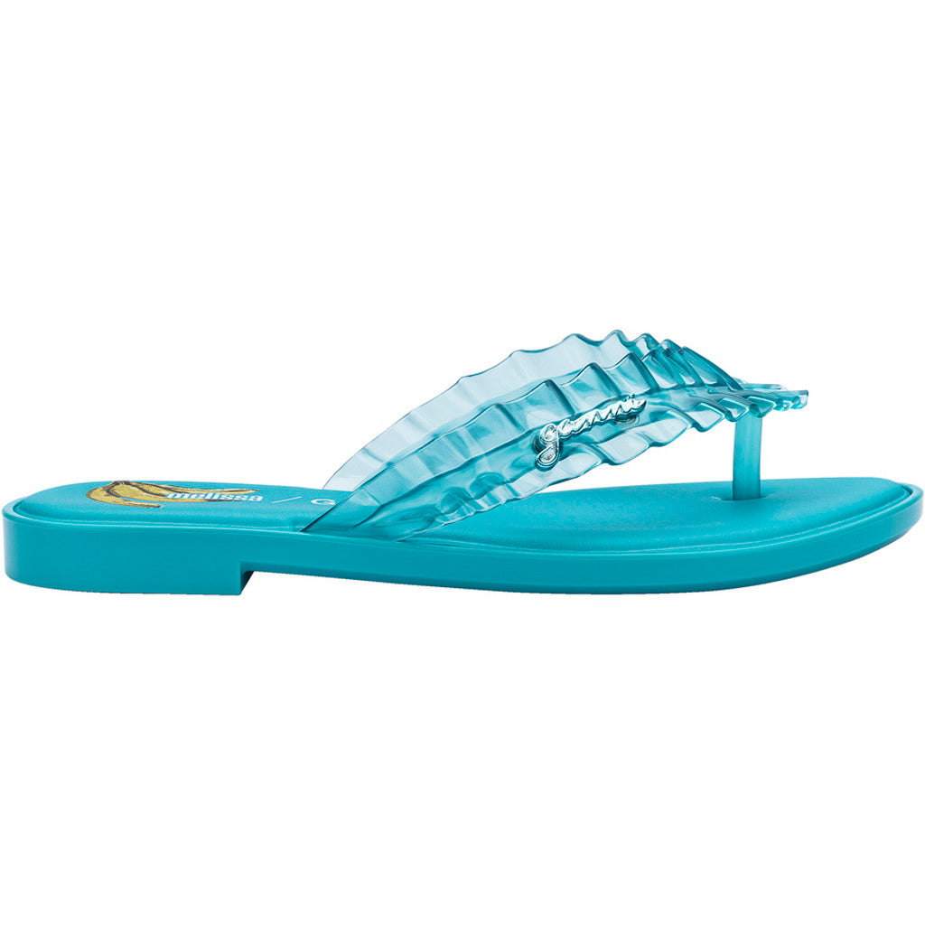 GANNI Melissa Flip Flop Slim x Ganni AD  BX385 BLUE