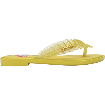 GANNI Melissa Flip Flop Slim x Ganni AD  BX387 YELLOW