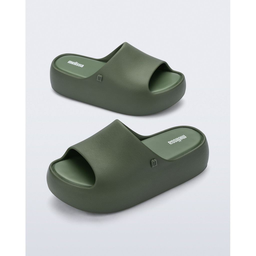 Melissa Melissa Free Platform Slide Ad PLATFORM BT120 GREEN