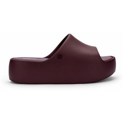 Melissa Melissa Free Platform Slide Ad PLATFORM BW408 BURGUNDY