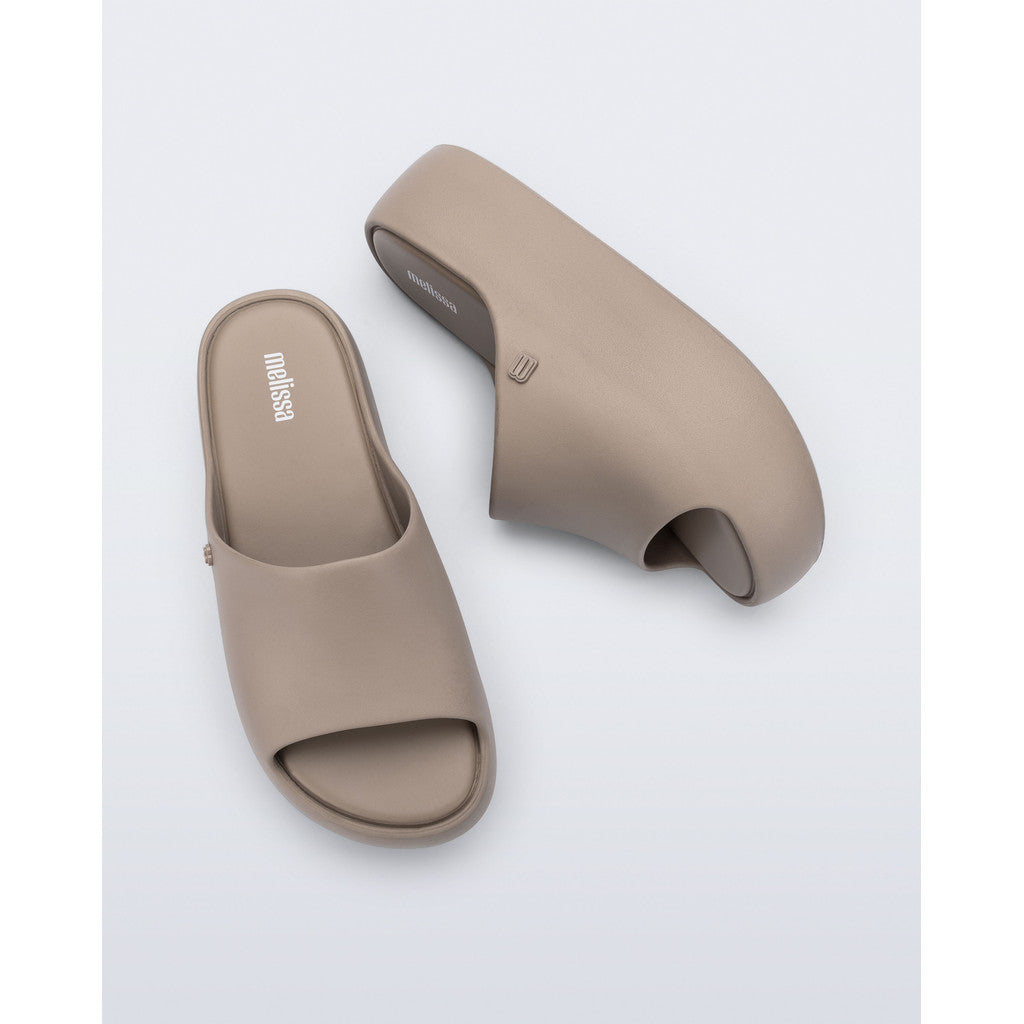 Melissa Melissa Free Platform Slide Ad PLATFORM BJ961 DARK BEIGE