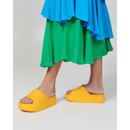 Melissa Melissa Free Platform Slide Ad PLATFORM BJ971 YELLOW