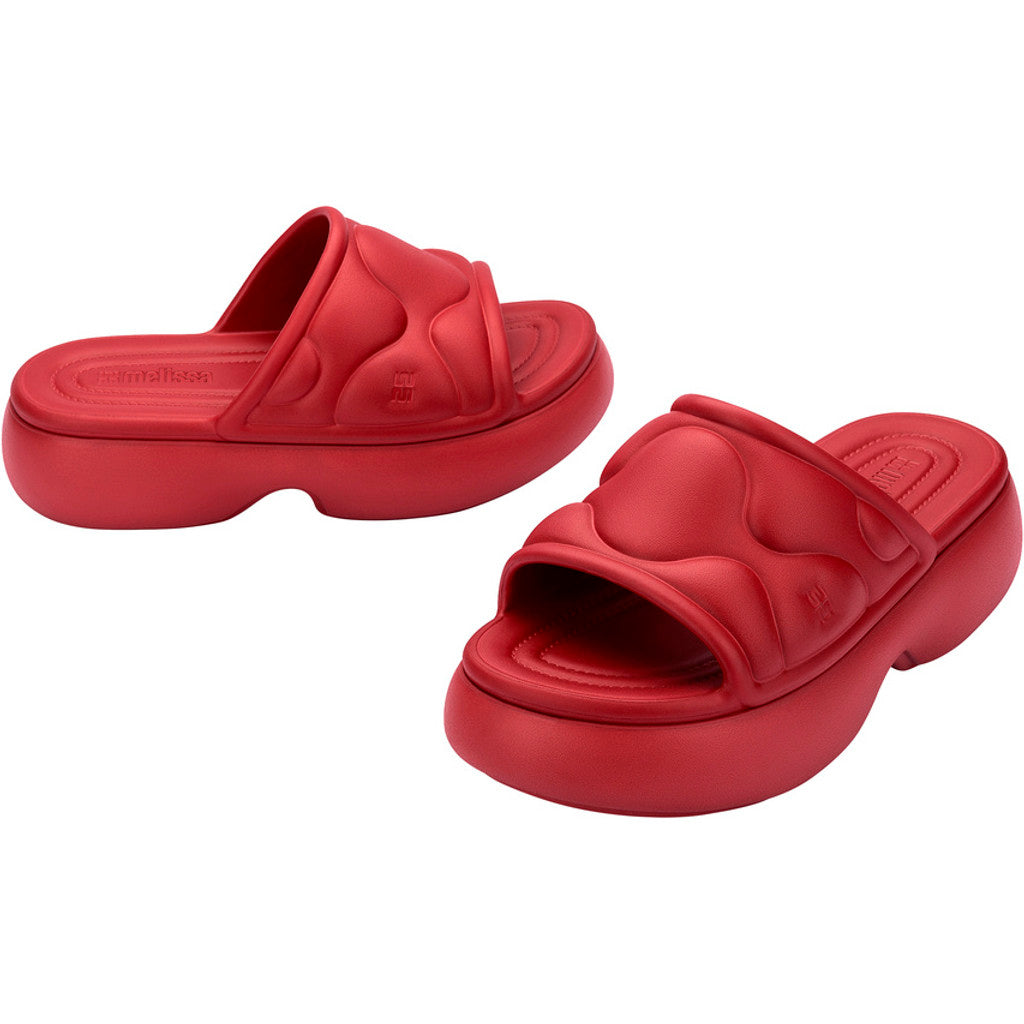 Melissa Melissa Free Puff Platform Ad  BN626 RED