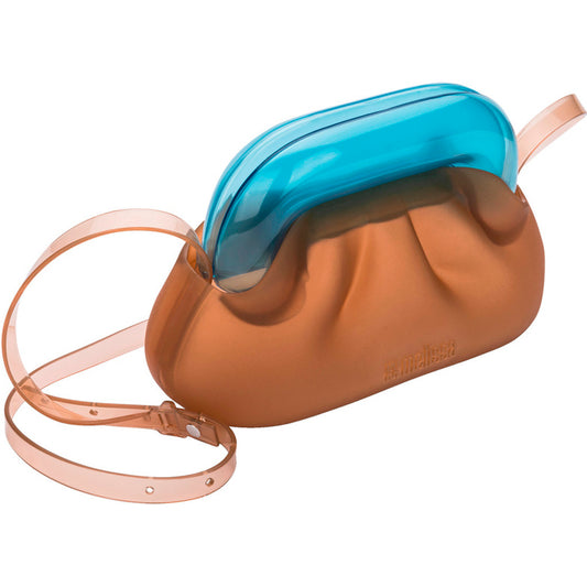 Melissa Melissa Glass Bag SANDAL BK103 ORANGE/BLUE