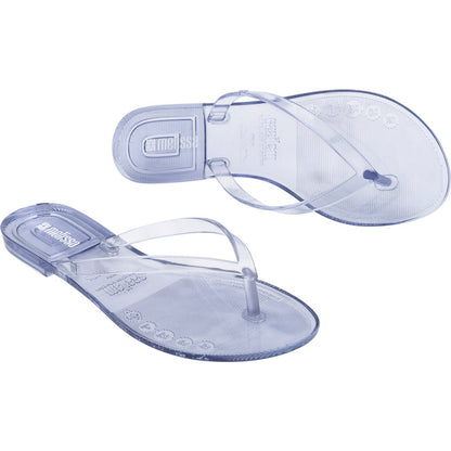 Melissa Melissa Harmonic Jelly Ad FLIP FLOP BX983 CLEAR