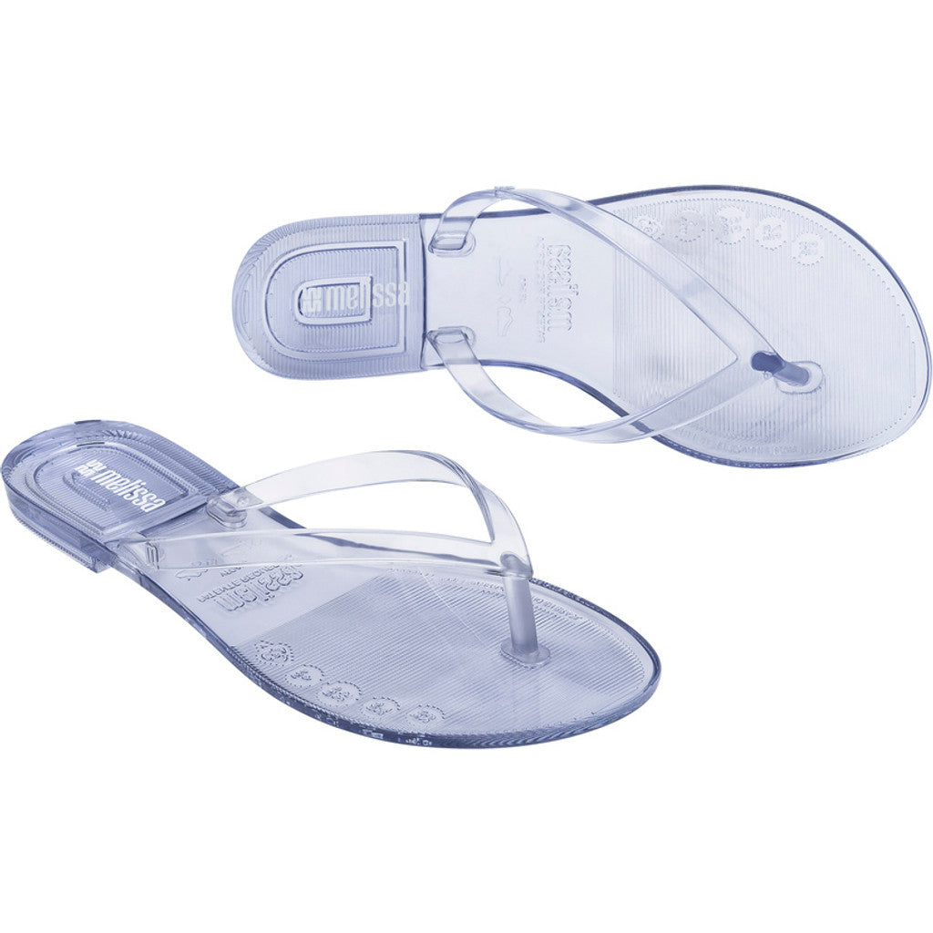 Melissa Melissa Harmonic Jelly Ad FLIP FLOP BX983 CLEAR