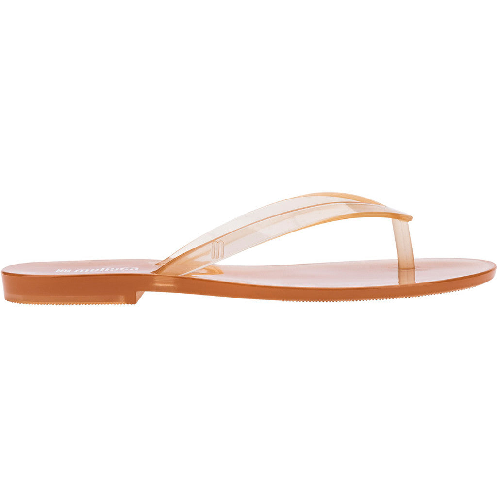 Melissa Melissa Harmonic Jelly Ad FLIP FLOP BX986 CLEAR BEIGE