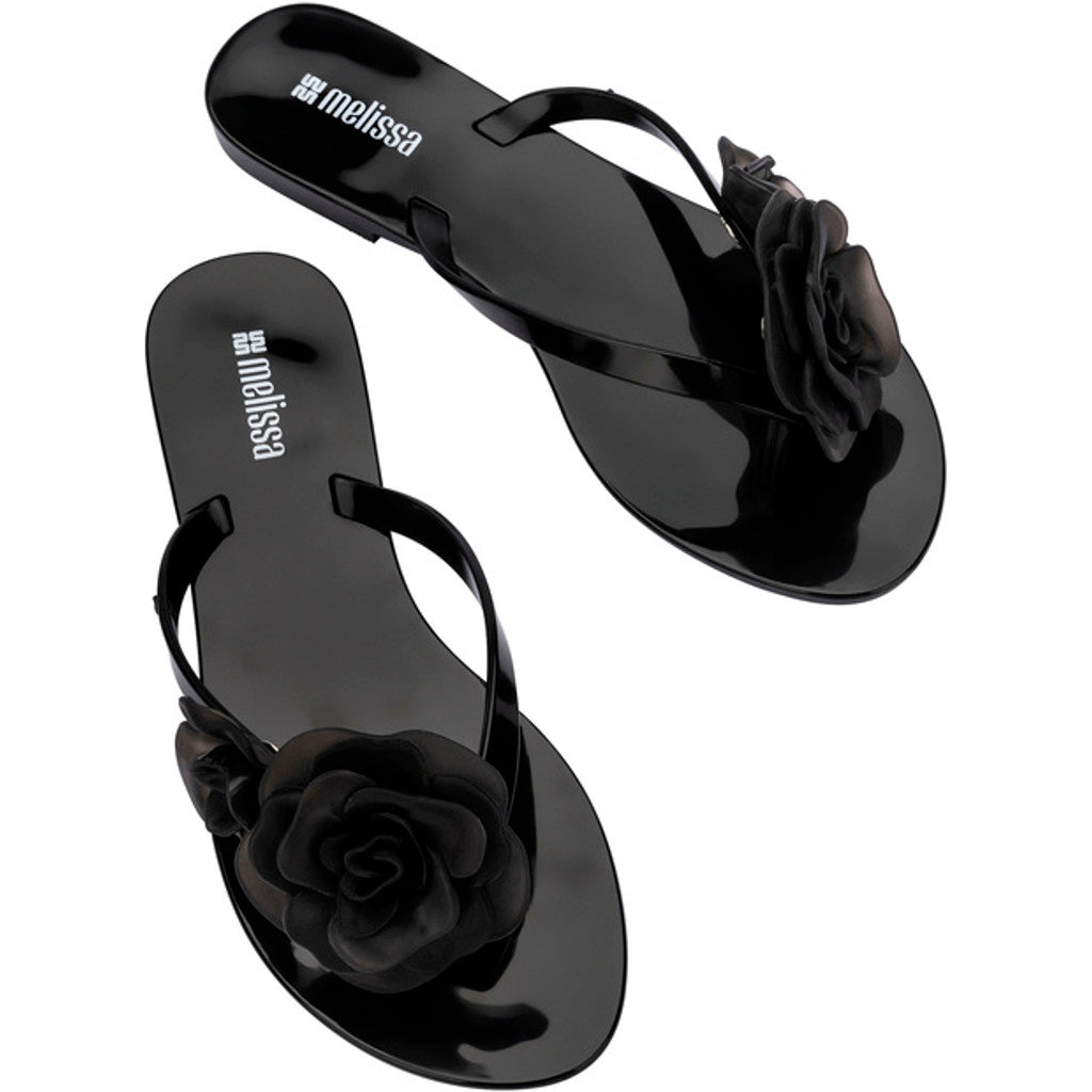 Melissa Melissa Harmonic Petals Ad FLIP FLOP BO916 BLACK
