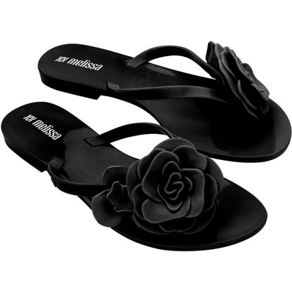 Melissa Melissa Harmonic Petals Ad FLIP FLOP BO916 BLACK