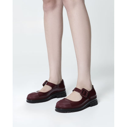 Melissa Melissa June AD SANDAL BI515 BURGUNDY