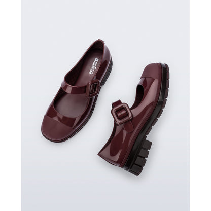 Melissa Melissa June AD SANDAL BI515 BURGUNDY