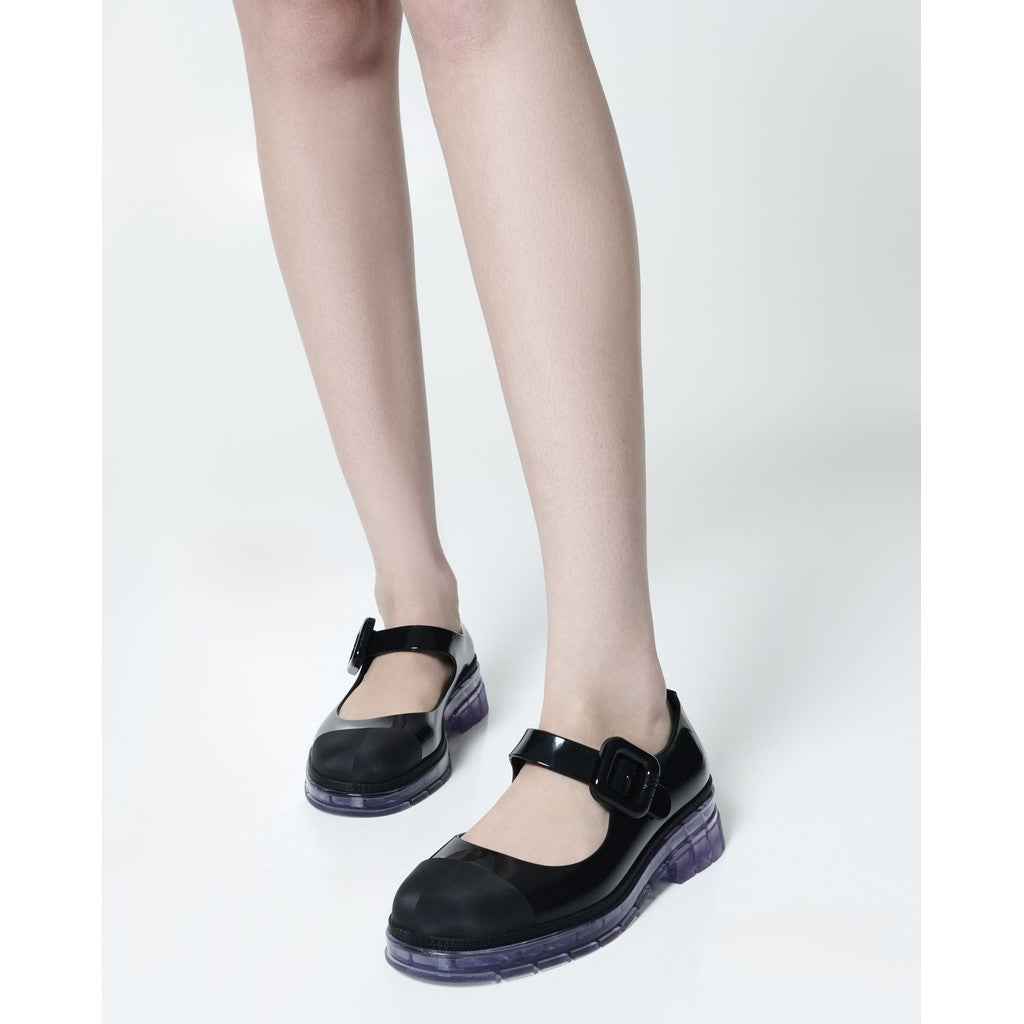 Melissa Melissa June AD SANDAL BI516 CLEAR/BLACK