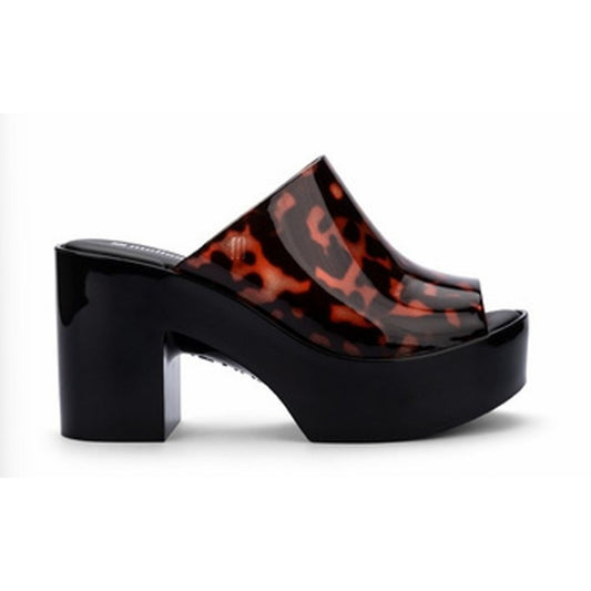 Melissa Melissa Mule Hype II AD HEEL BW686 BLACK/TORTOISE