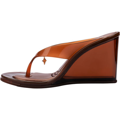 Melissa Melissa Nabeela Ad HEEL BX426 CLEAR BROWN