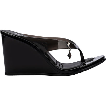 Melissa Melissa Nabeela Ad HEEL BX427 CLEAR BLACK