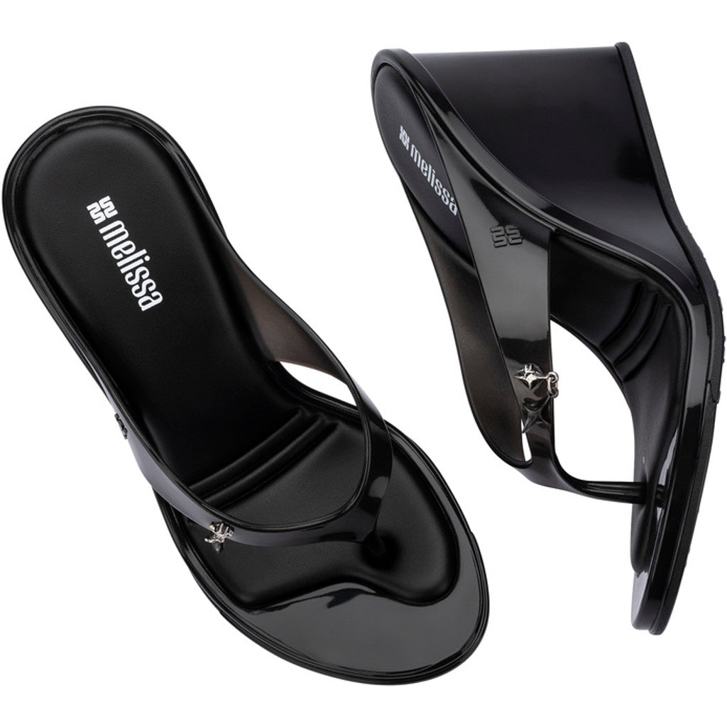 Melissa Melissa Nabeela Ad HEEL BX427 CLEAR BLACK