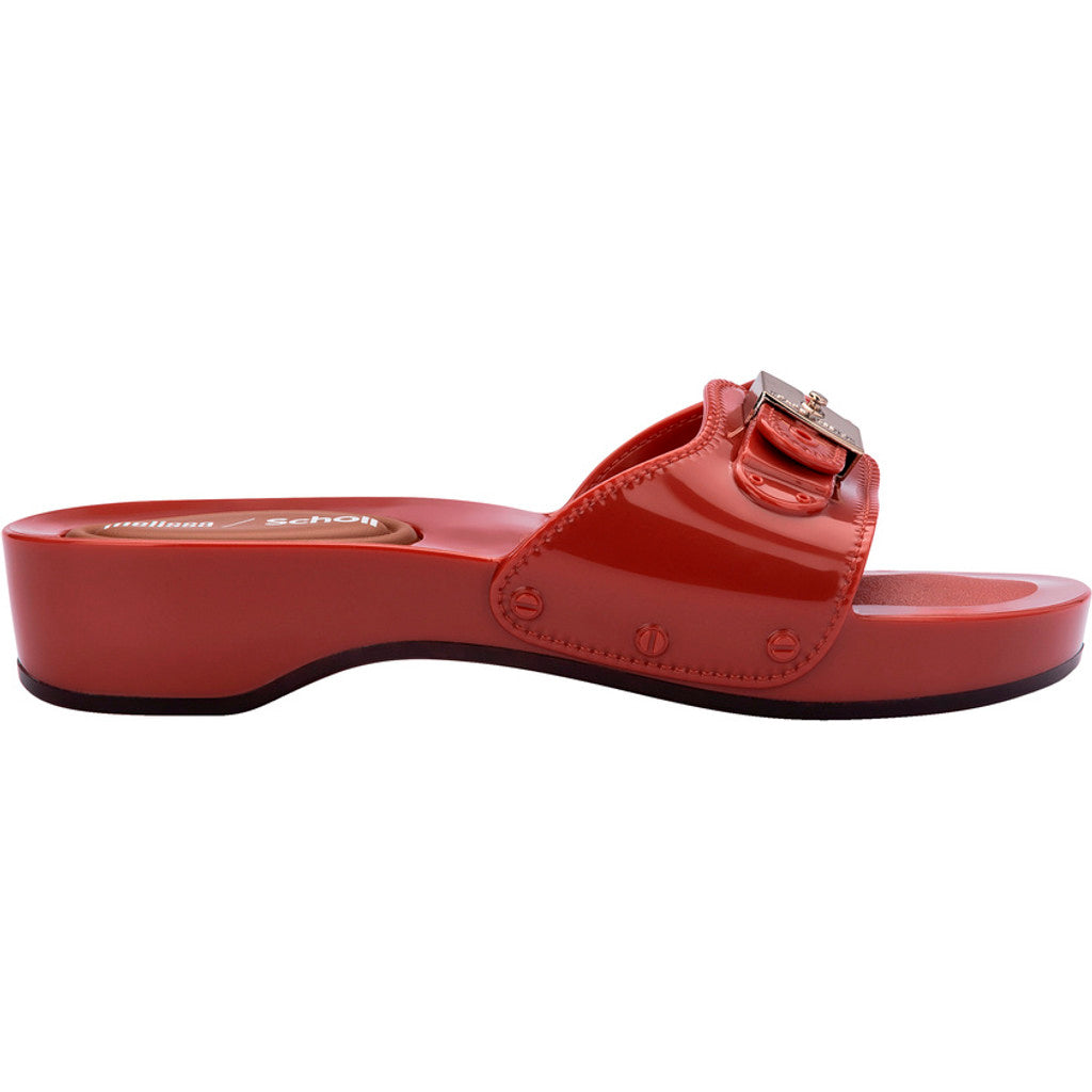 Melissa Melissa Pescura Heel x Scholl Ad SLIDE BS449 RED