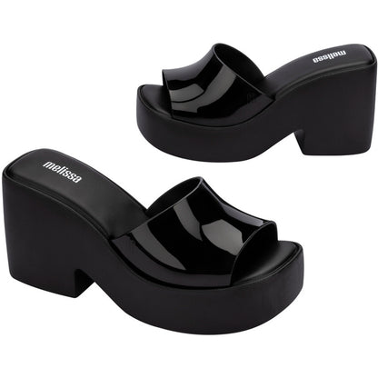 Melissa Melissa Posh Ad HEEL AQ082 BLACK