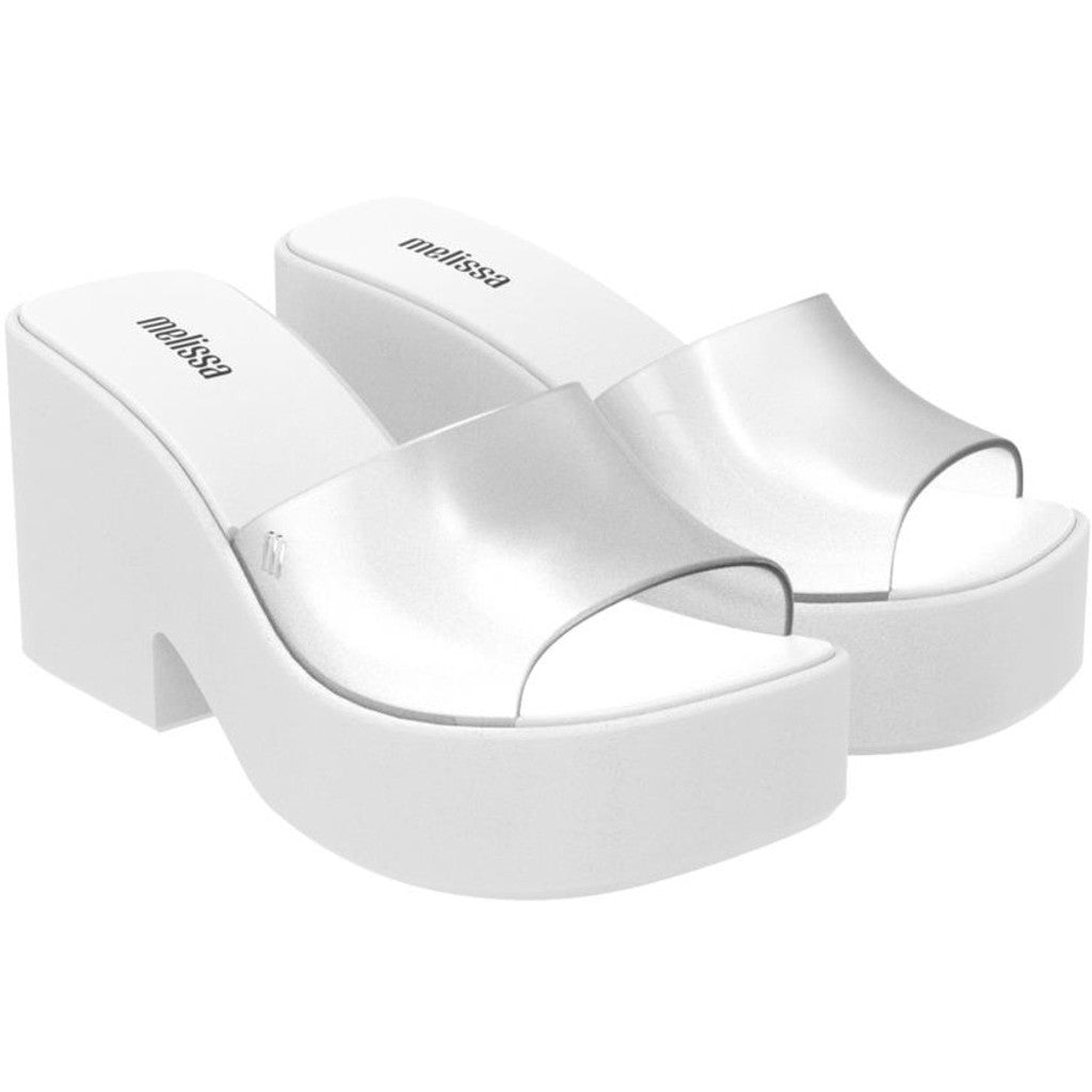 Melissa Melissa Posh Ad HEEL BZ123 WHITE/CLEAR