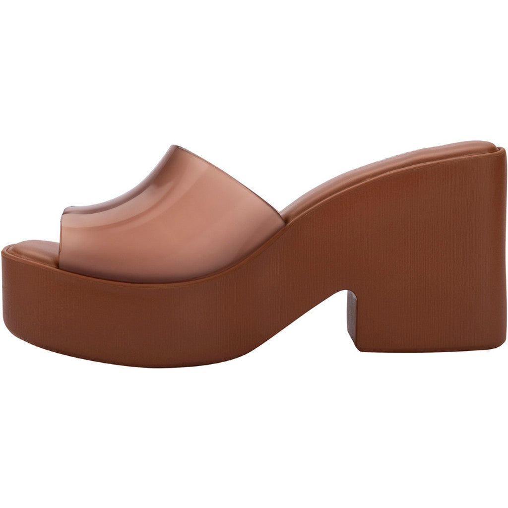 Melissa Melissa Posh Ad HEEL CA417 CLEAR BROWN