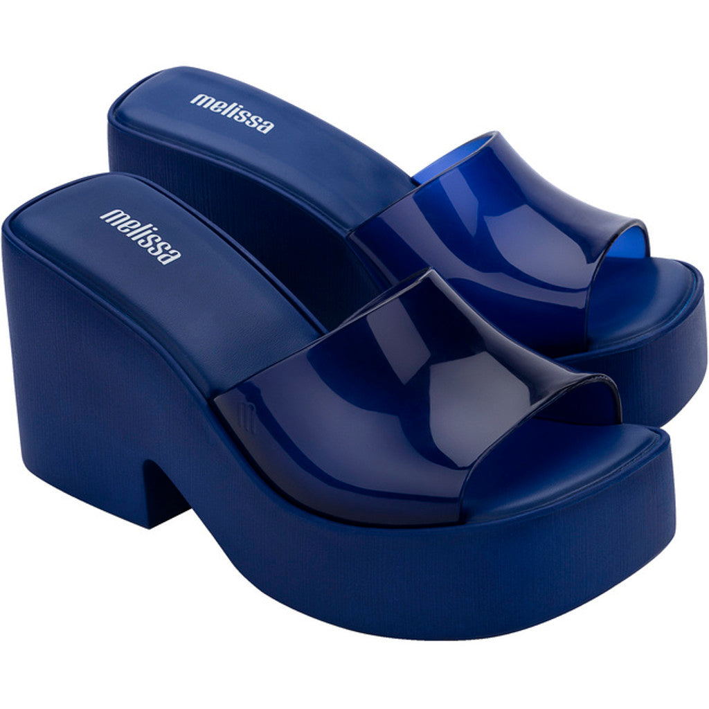 Melissa Melissa Posh Ad HEEL CA419 TRANSPARENT BLUE