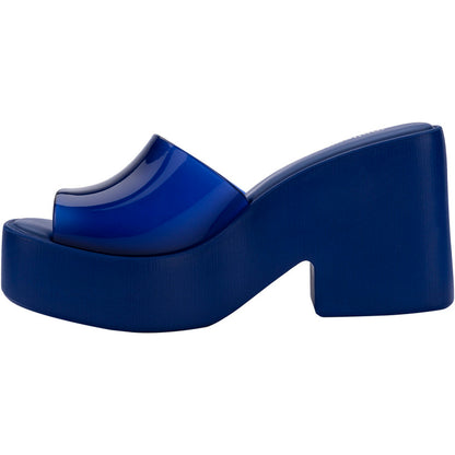Melissa Melissa Posh Ad HEEL CA419 TRANSPARENT BLUE
