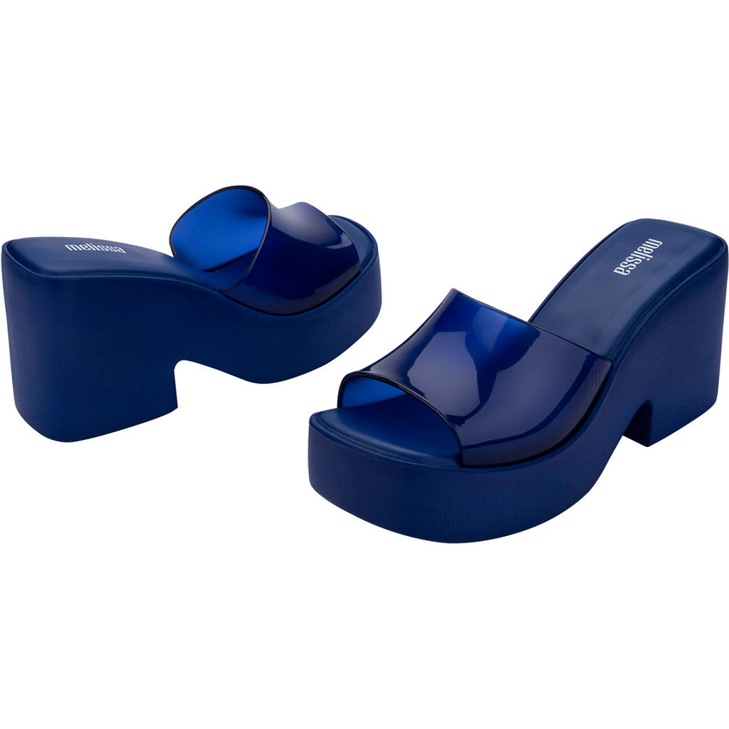 Melissa Melissa Posh Ad HEEL CA419 TRANSPARENT BLUE
