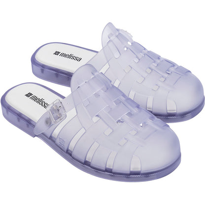 Melissa Melissa Possession Mule Ad SANDAL BW222 FROSTED GLASS/WHITE