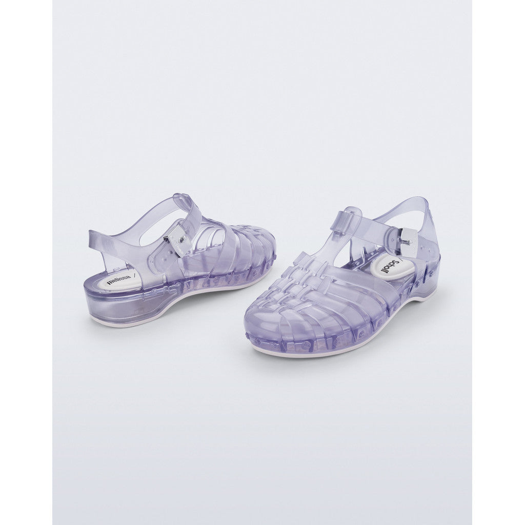 Melissa Melissa Possession Pescura x Scholl Ad SANDAL BS392 CLEAR