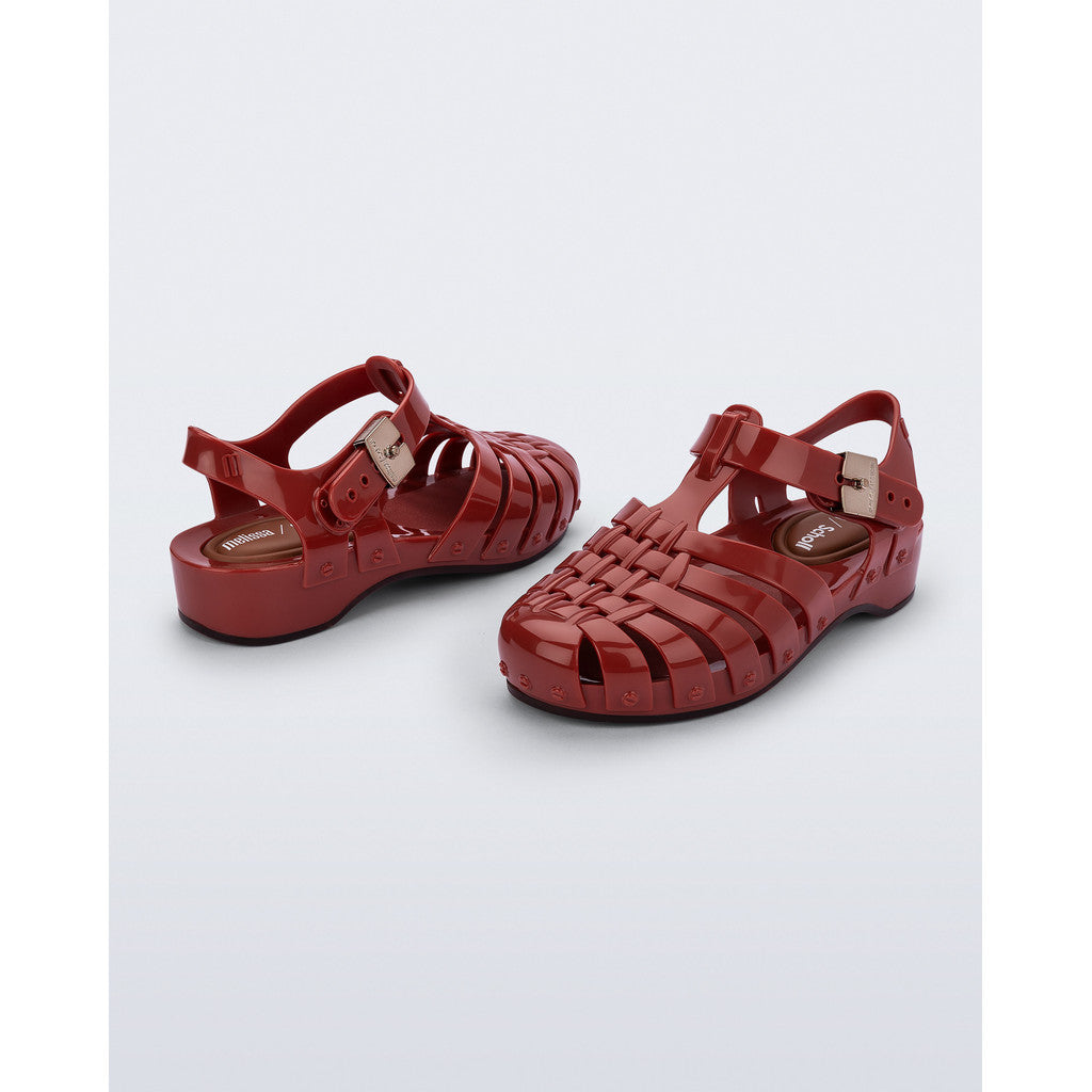 Melissa Melissa Possession Pescura x Scholl Ad SANDAL BS411 RED