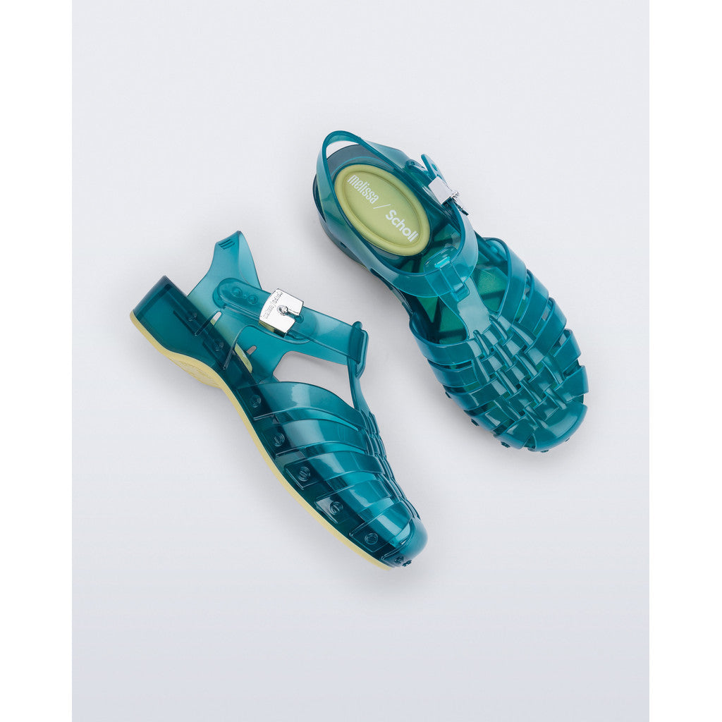 Melissa Melissa Possession Pescura x Scholl Ad SANDAL BS413 BLUE