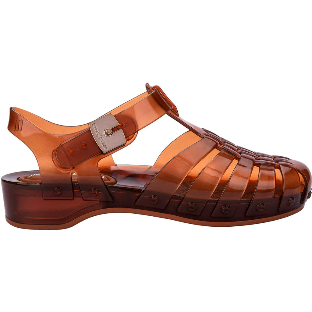 Melissa Melissa Possession Pescura x Scholl Ad SANDAL BU839 CLEAR BROWN