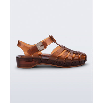 Melissa Melissa Possession Pescura x Scholl Ad SANDAL BU839 CLEAR BROWN