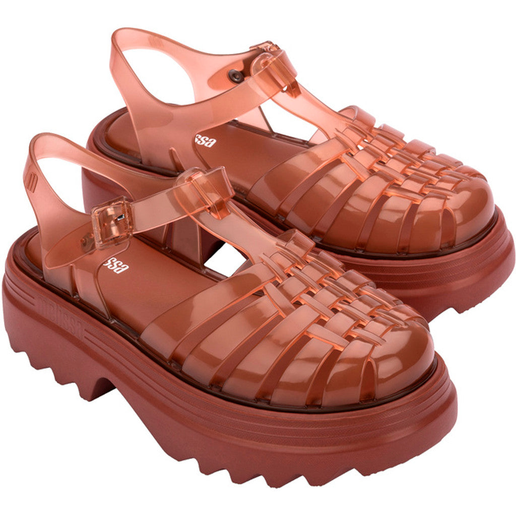 Melissa Melissa Possession Platform Ii Ad PLATFORM BK006 TRANSPARENT BROWN