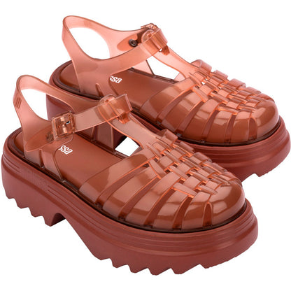 Melissa Melissa Possession Platform Ii Ad PLATFORM BK006 TRANSPARENT BROWN