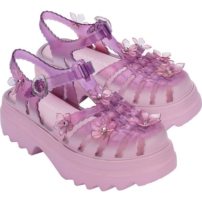 Melissa Melissa Possession Platform Sakura x Susan Fang Ad. PLATFORM BU711 PINK/TRANSP PINK