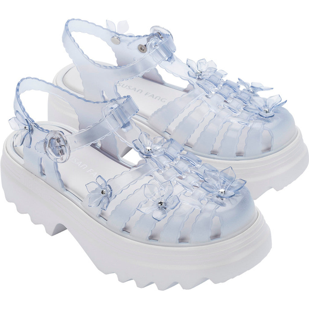 Melissa Melissa Possession Platform Sakura x Susan Fang Ad. PLATFORM BU740 WHITE/CLEAR
