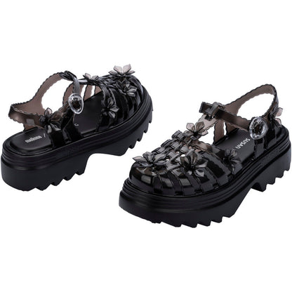 Melissa Melissa Possession Platform Sakura x Susan Fang Ad. PLATFORM BU741 BLACK/CLEAR BLACK