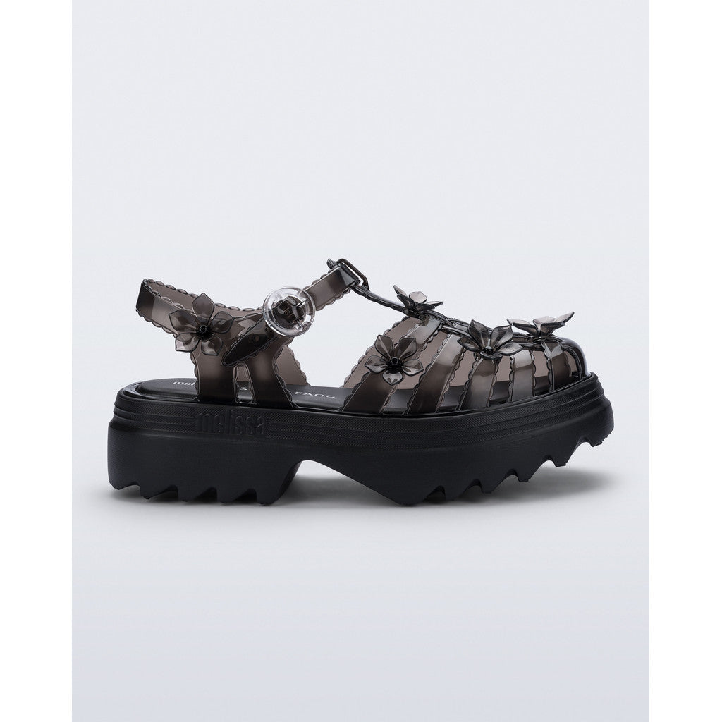 Melissa Melissa Possession Platform Sakura x Susan Fang Ad. PLATFORM BU741 BLACK/CLEAR BLACK