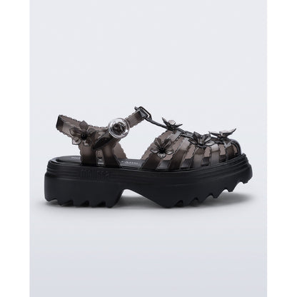 Melissa Melissa Possession Platform Sakura x Susan Fang Ad. PLATFORM BU741 BLACK/CLEAR BLACK