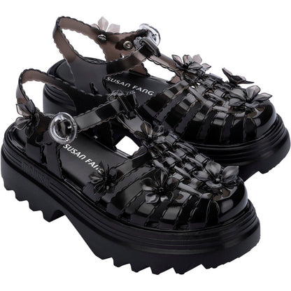 Melissa Melissa Possession Platform Sakura x Susan Fang Ad. PLATFORM BU741 BLACK/CLEAR BLACK