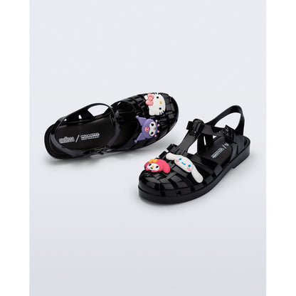 Melissa Melissa Possession x Hello Kitty And Friends Ad SANDAL BS336 BLACK