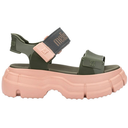Melissa Melissa Pulse AD SANDAL BR561 BEIGE/GREEN