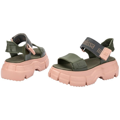 Melissa Melissa Pulse AD SANDAL BR561 BEIGE/GREEN